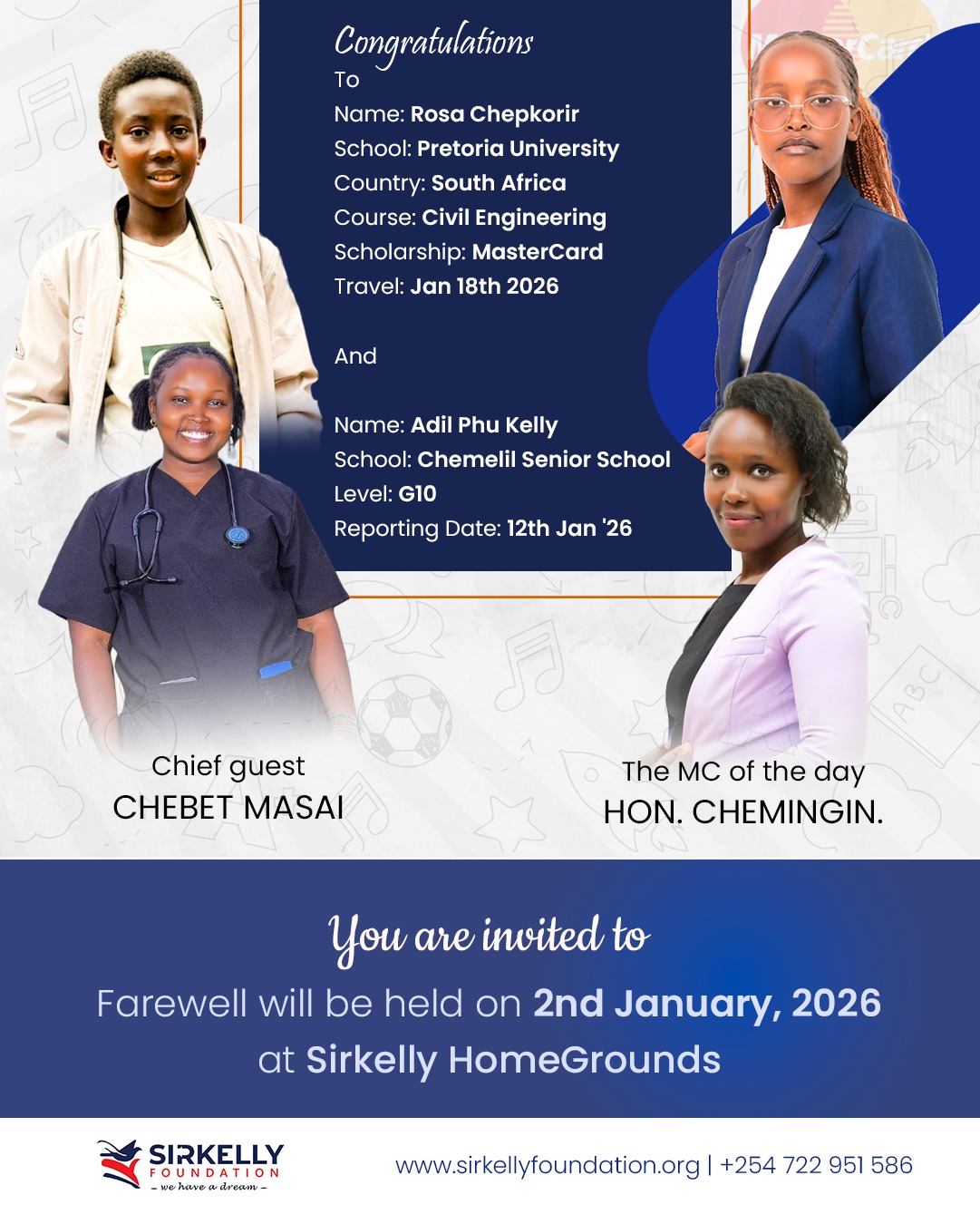 Farewell Ceremony – Sirkelly Foundation